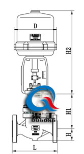 精小型電動(dòng)調(diào)節(jié)閥（配3810L執(zhí)行器）