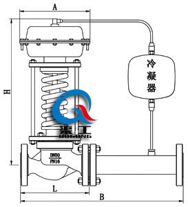 自力式壓力控制閥(帶冷凝器)